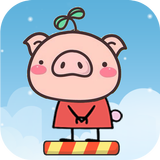 Pig Peppy Jump icône