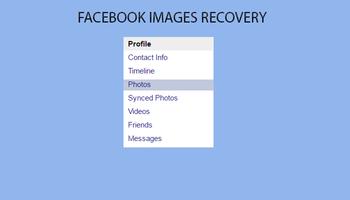 Recovey facbook Photo Guide скриншот 1