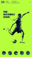The Winning goal Atom Theme पोस्टर