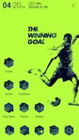 The Winning goal Atom Theme ภาพหน้าจอ 1