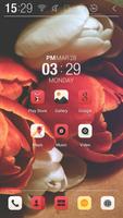 Tulip Bloom Theme Atom Theme Affiche