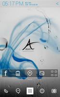 Aqua Atom [1.0 Offical theme] الملصق