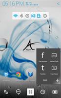 Aqua Atom [1.0 Offical theme] تصوير الشاشة 2