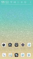 Aqua-Gold Atom theme screenshot 1