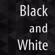 Black and White Atom theme