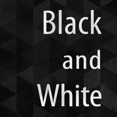 Black and White Atom theme APK download