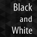 Black and White Atom theme APK
