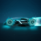Black Racer Atom Theme ikona