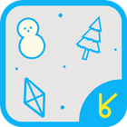 آیکون‌ blue winter_ATOM theme