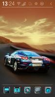 Car Racing Atom Theme โปสเตอร์