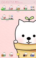 Dog Cute Atom theme تصوير الشاشة 2