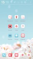 Cherry blossom Bloom Theme постер