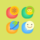 Color Pop Atom Theme icon