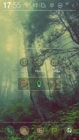 Deep Forest Atom Theme ภาพหน้าจอ 3