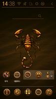 Desert Scorpion Atom Theme capture d'écran 1
