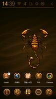 Desert Scorpion Atom Theme ảnh chụp màn hình 2