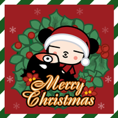 Pucca Christmas Atom Theme icon