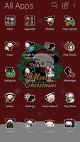 Pucca Christmas Atom Theme স্ক্রিনশট 1