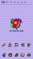 NO PAIN NO GAIN アトム テーマ ポスター