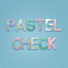 Pastel Check Atom Theme-icoon