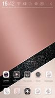 Rose-Gold Atom theme screenshot 1