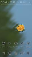 Slow flower Atom theme تصوير الشاشة 1