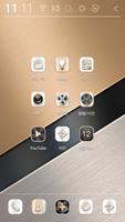 Special-Gold Atom theme تصوير الشاشة 1