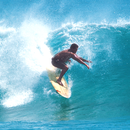 Surfing wave Atom Theme APK