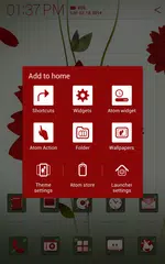 A Flower Atom theme APK download