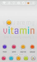 برنامه‌نما Your Vitamin Launcher Theme عکس از صفحه