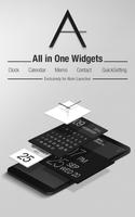 Atom All in One Widgets الملصق