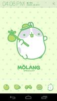 Molang Clover Green Atom theme capture d'écran 2