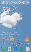 Sky Blue Launcher Theme ภาพหน้าจอ 2