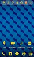 Blue Cube Launcher Theme syot layar 2