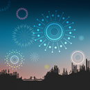 Fireworks from 7pm Atom Theme APK