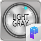 Light Gray Launcher Theme أيقونة