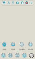 Light Gray Launcher Theme تصوير الشاشة 1