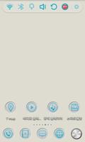 Light Gray Launcher Theme تصوير الشاشة 2