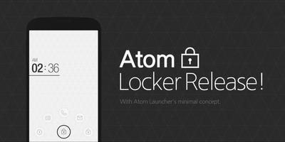 Atom Locker الملصق