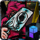 Cool Graffiti Launcher Theme Zeichen