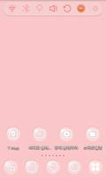 Pink Bubble Launcher Theme تصوير الشاشة 2