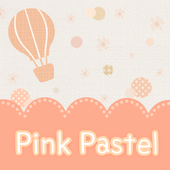 Pink Pastel Atom theme icon