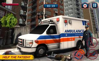 Ambulance Driver Rescue - Ambulance Games capture d'écran 2