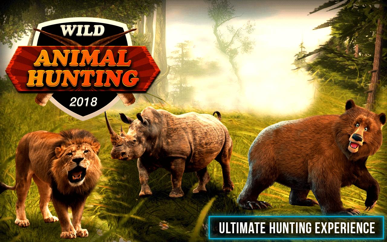 Android 用の 野生動物の撮影18 動物狩りのゲーム Apk をダウンロード