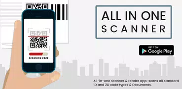 QR Code, Bar Code, Document Scanner & Signature