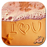 آیکون‌ Write on Beach (Sand)