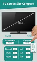 TV Display Screen Size Calculator capture d'écran 1