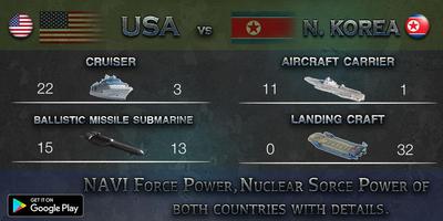 USA North Korea Army Compare capture d'écran 1