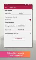 Zip Unzip Files & Folders capture d'écran 1