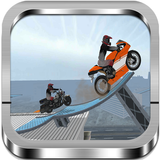 Rooftop Motorbike Stunts 3D icône